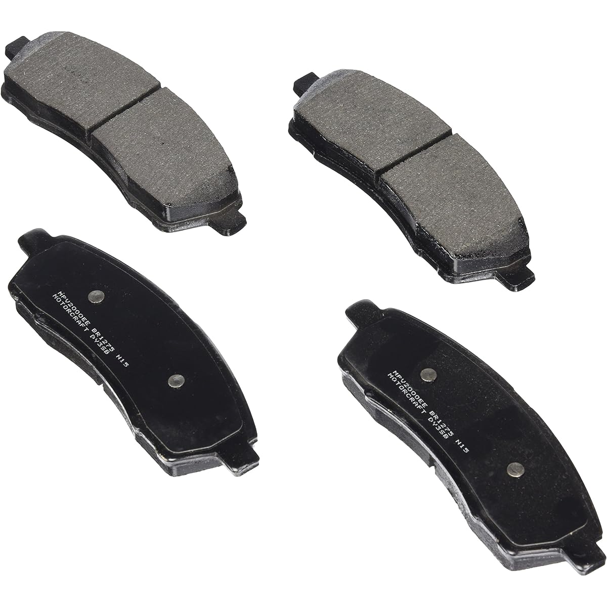 MotorCraft BR1275 Rear semitaric pad