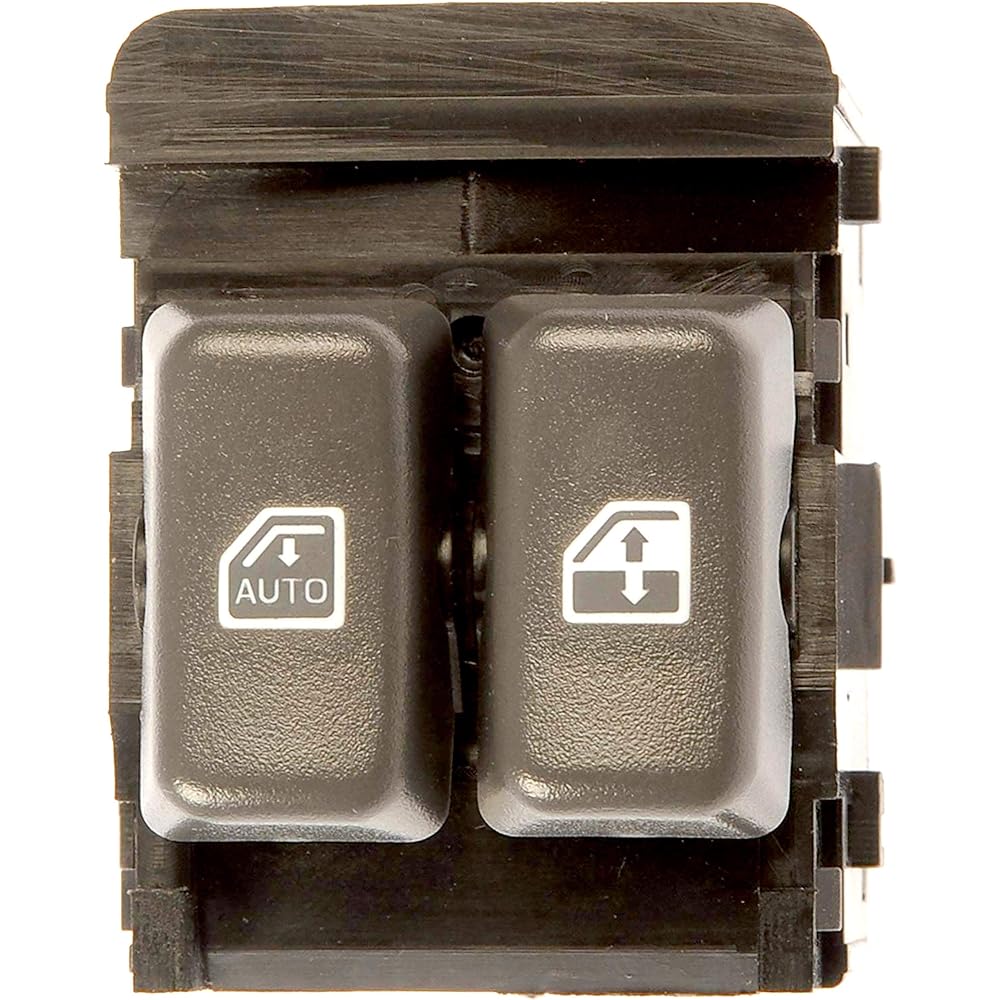 APDTY 012199 Power Window Switch Front left driver seat side 2001-2002 Chevrolet Express or Savana 1500 2500 3500 Van (Substitute for 19244662, 15047832)