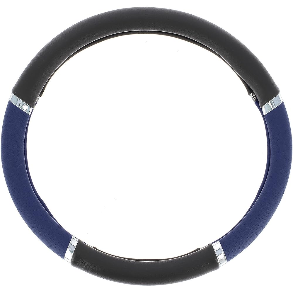 Sumex Speed PVC Steering Wheel Cover – Blue/Black by SUMEX