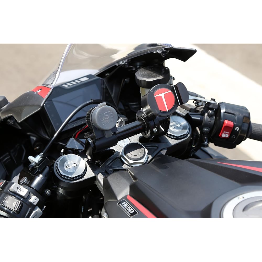 Kijima Bike Bike Parts Handle Mount Stay Black '17~ CBR1000RR HONDA 204-081