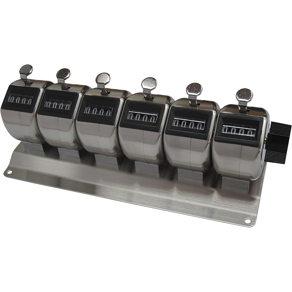 Stainless steel 6-way counter (counter) HM404-6