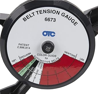OTC OT6673 Universal Belt Tension Gauge ues Check Drive Belt