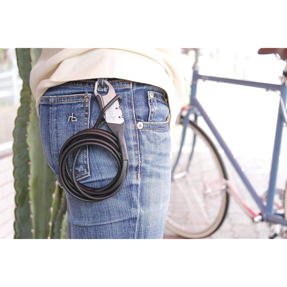 Crops Double Wire Lock Q10 Black | 3 Digit Dial CP-SPD10-01 (Black)