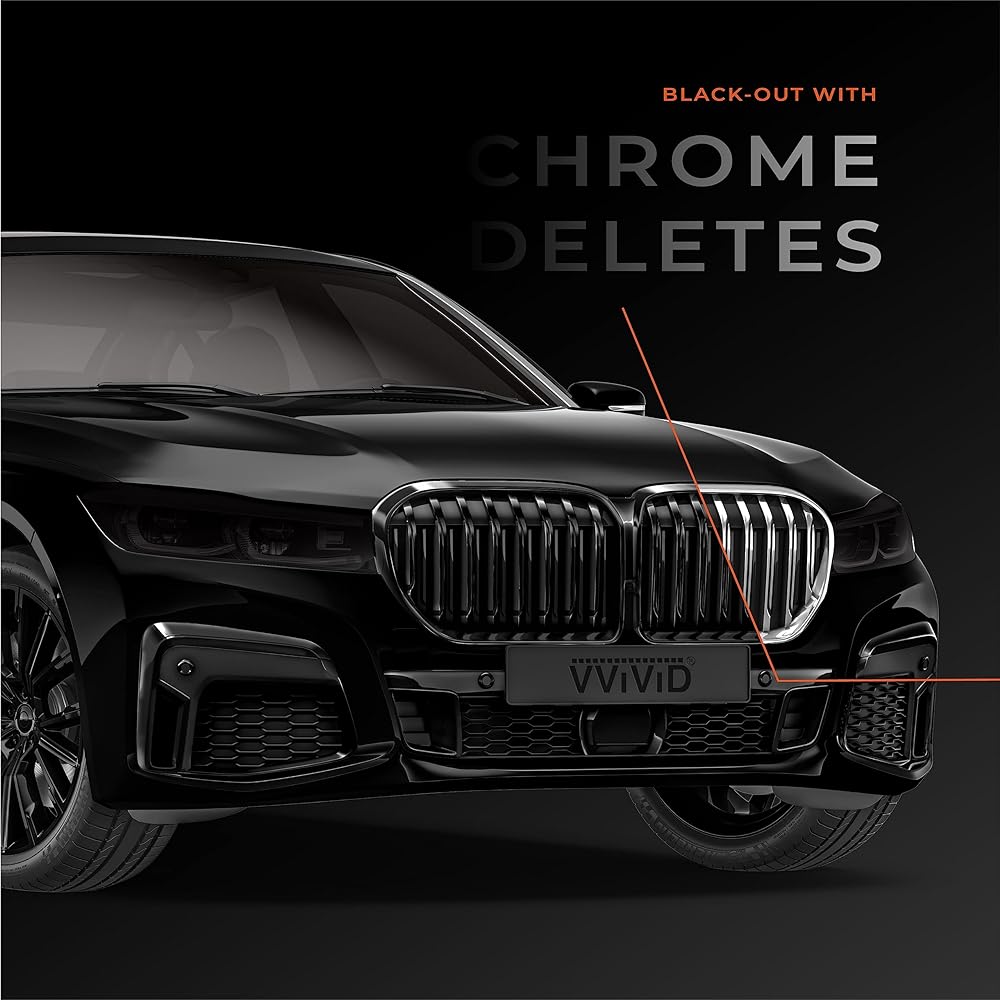 VVIVID Black Carbon Fiber Air Release Adhesive Vinyl Tape (4 inch x 20 feet)