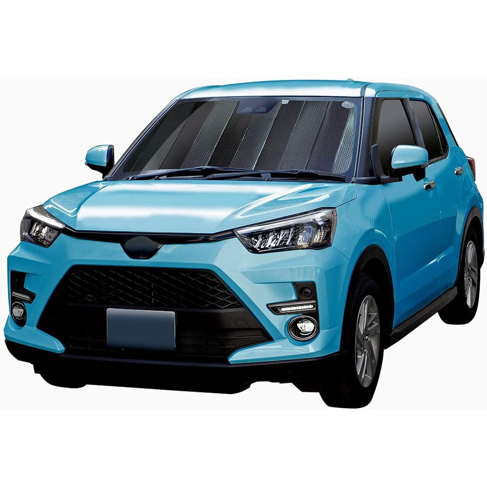 Cretom Rise/Rocky Shade Released in November 2019 Model Windshield Sun Shade Product Number: SA-345 Black (Outer Surface)