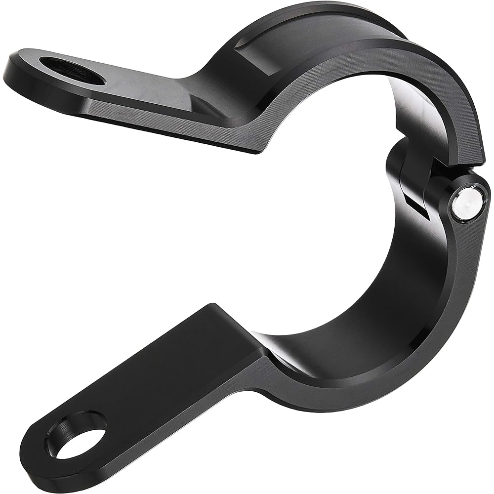 Aluminum Billet Fork Clamp 35mm 35φ Black Turn Signal Stay Mirror Stay SR400 CBX1000 CB900 CB750 CBX400F JADE RZ250 CP1338-35B