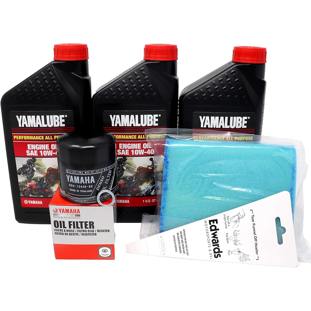 2018-2020 YAMAHA KODIAK 450 ATV Oil Change Kit Air Filter
