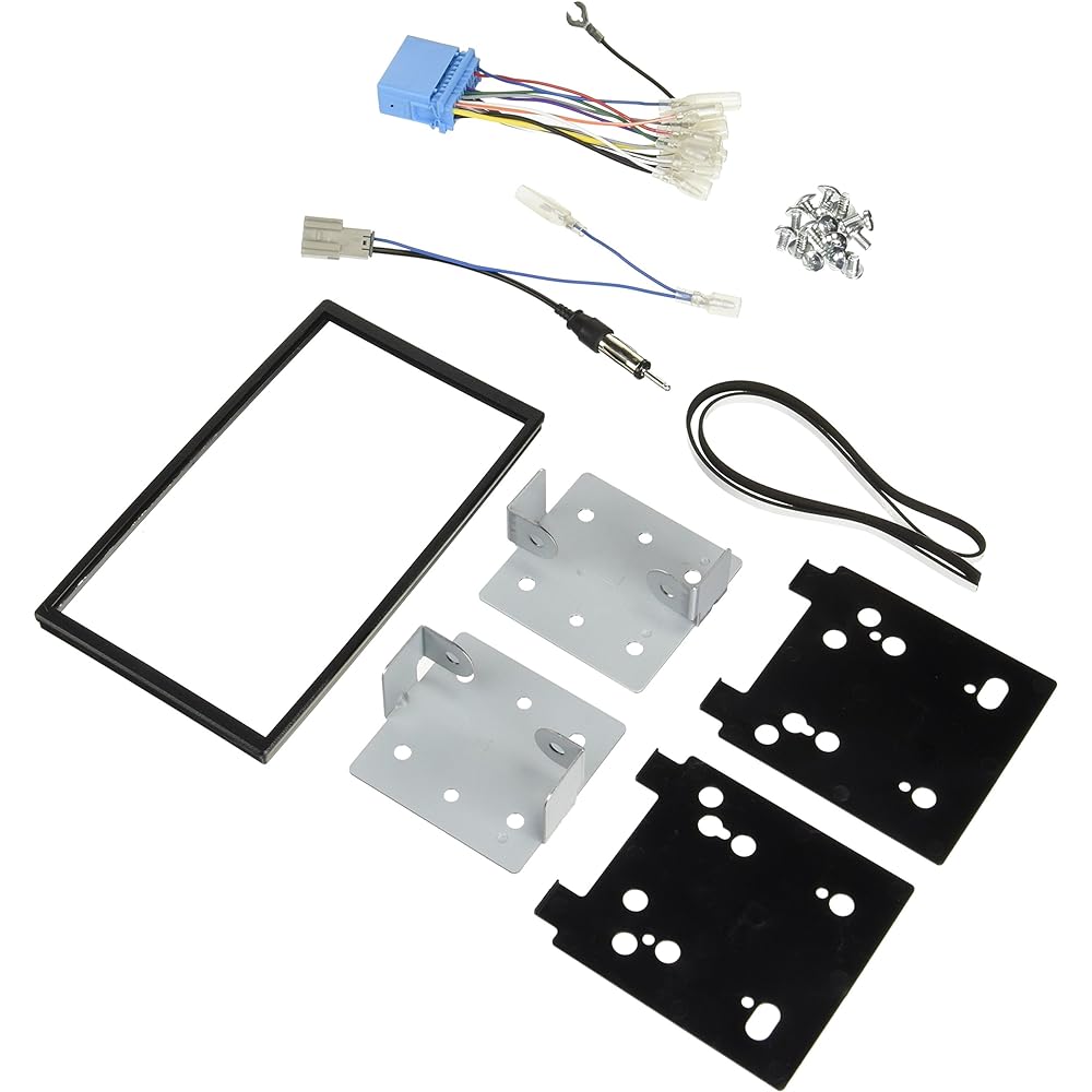 Navigation and audio installation kit for Honda Zest KJ-H36DE