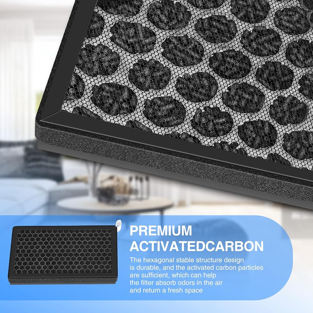 TESLA Model 3 Air Filter (4 packs) Tesla Y cabin air filter replacement TESLA MODEL 3 Model Y Accessories 2016 ~ 2023 Upgrade version