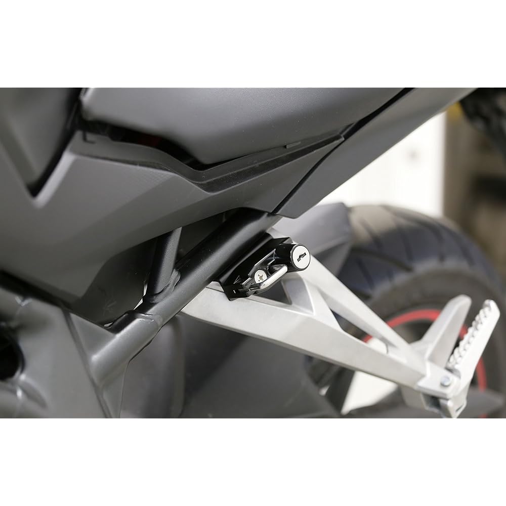 Kijima Motorcycle Helmet Lock Holder Black CBR250RR 2017 HONDA 303-1584