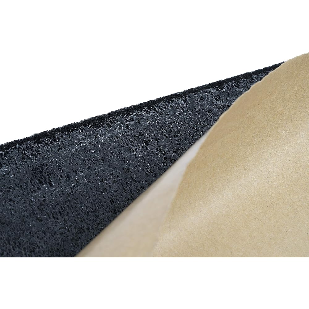 NVX STBXC32 32 square foot black subwoofer box/trunk liner carpet