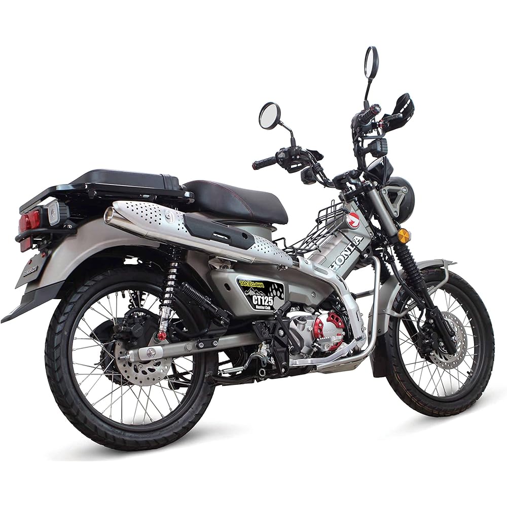Special Parts TAKEGAWA Sports Muffler Normal Look Stainless Steel Government Certification CT125 (JA65) 04-02-0381