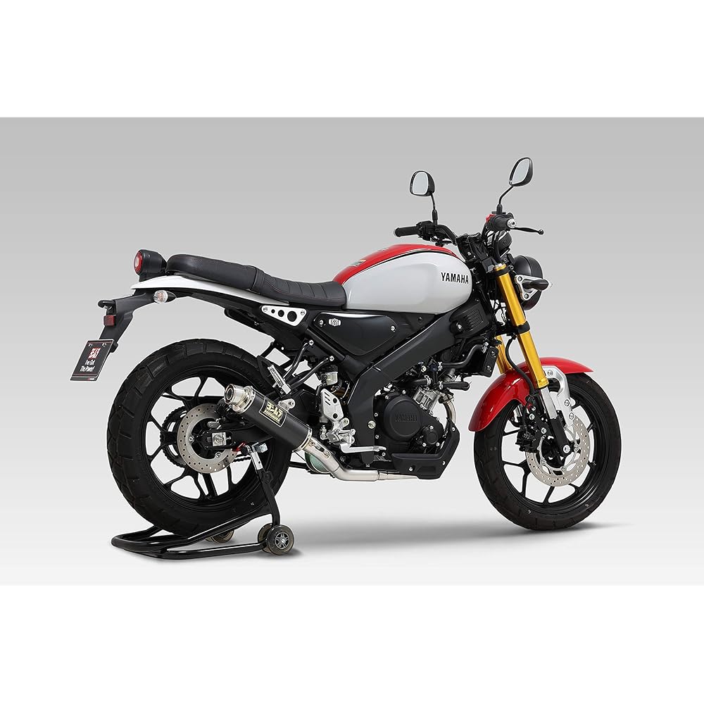 YOSHIMURA Full Exhaust XSR155 (19: Thailand Specification) Cyclone Government Certification Mechanical Bent GP-MAGNUM Carbon Cover YOSHIMURA 110A-315-5U90