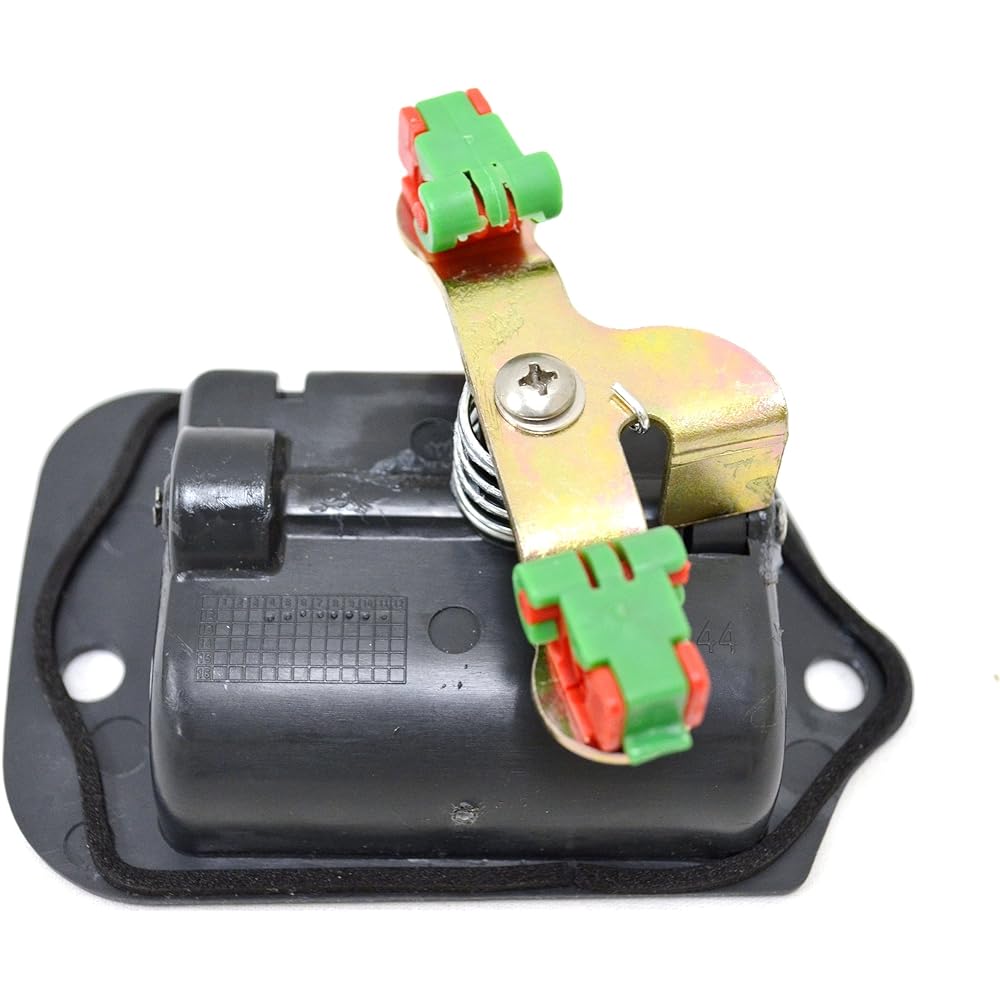 PT Auto Warehouse GM -2544A -R -internal internal internal door handle texture green -3 -door driver's rear part