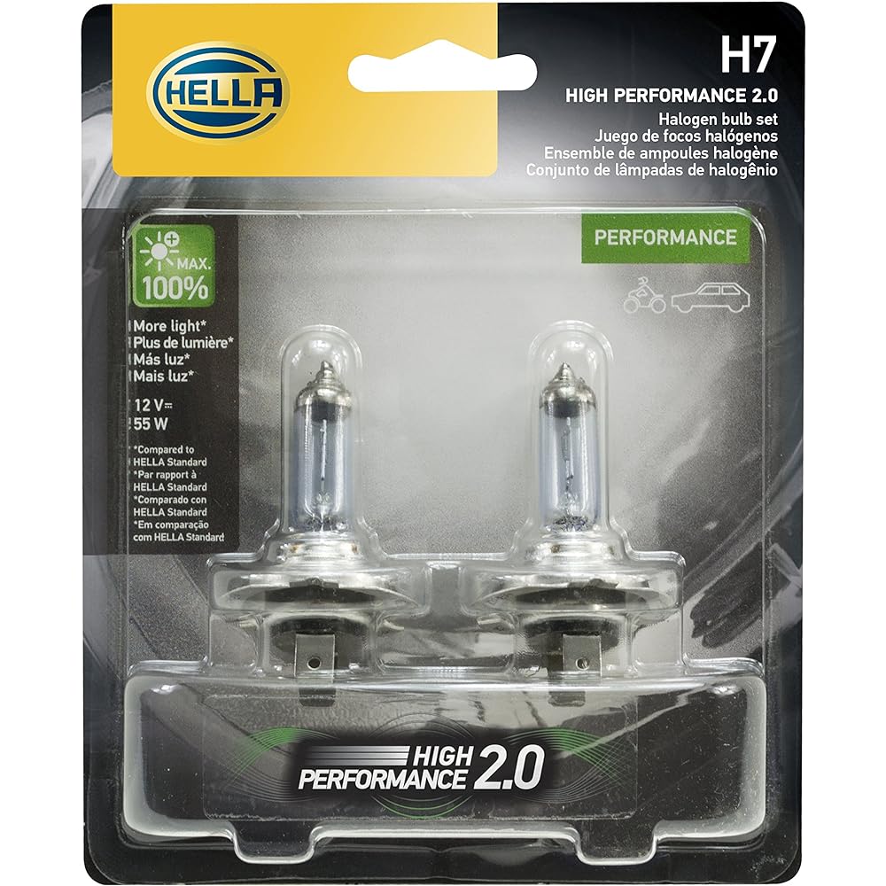 Hella H7 2.0TB High -performance bulb 12V 55W 2 packs