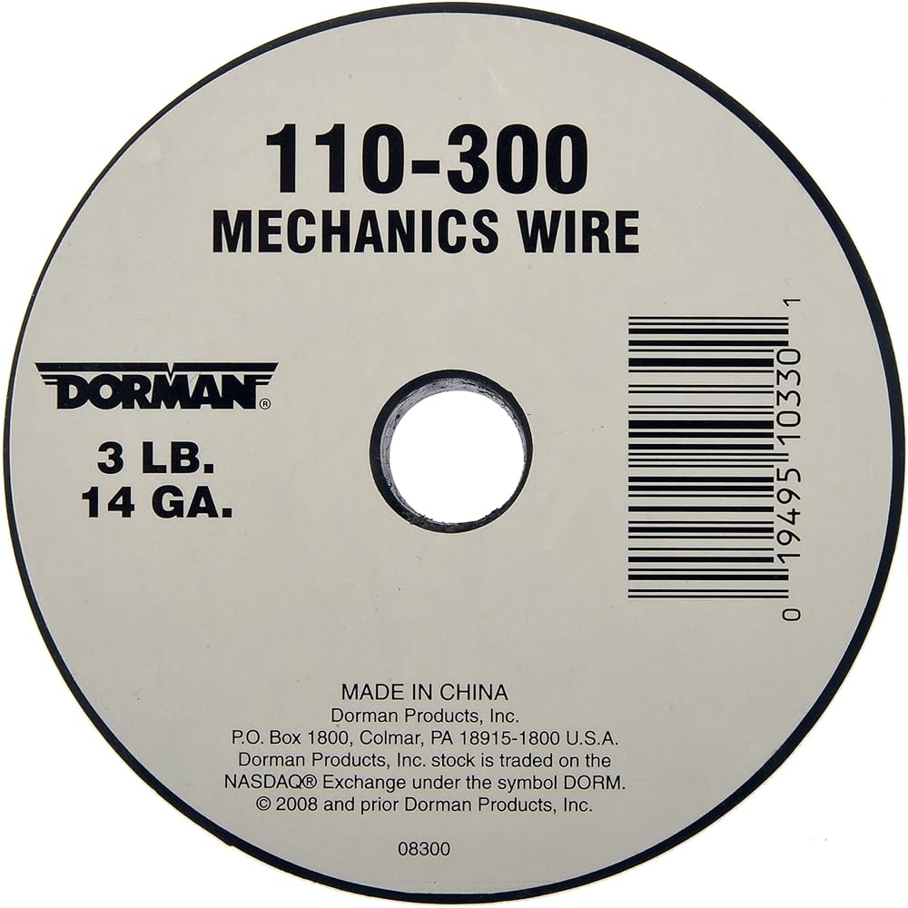 DORMAN 110-300 Spool mechanic wire -14 gauge 3 pound 174 pieces