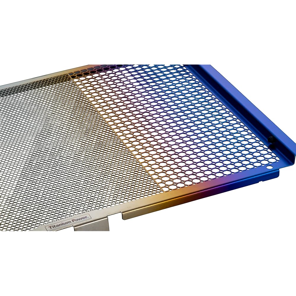 Ofa Titanium Radiator Core Guard KAWASAKI '17-'20 Z900RS/'18-'20Z900RS CAFÉ Blue Gradient 16017Z900RSAB