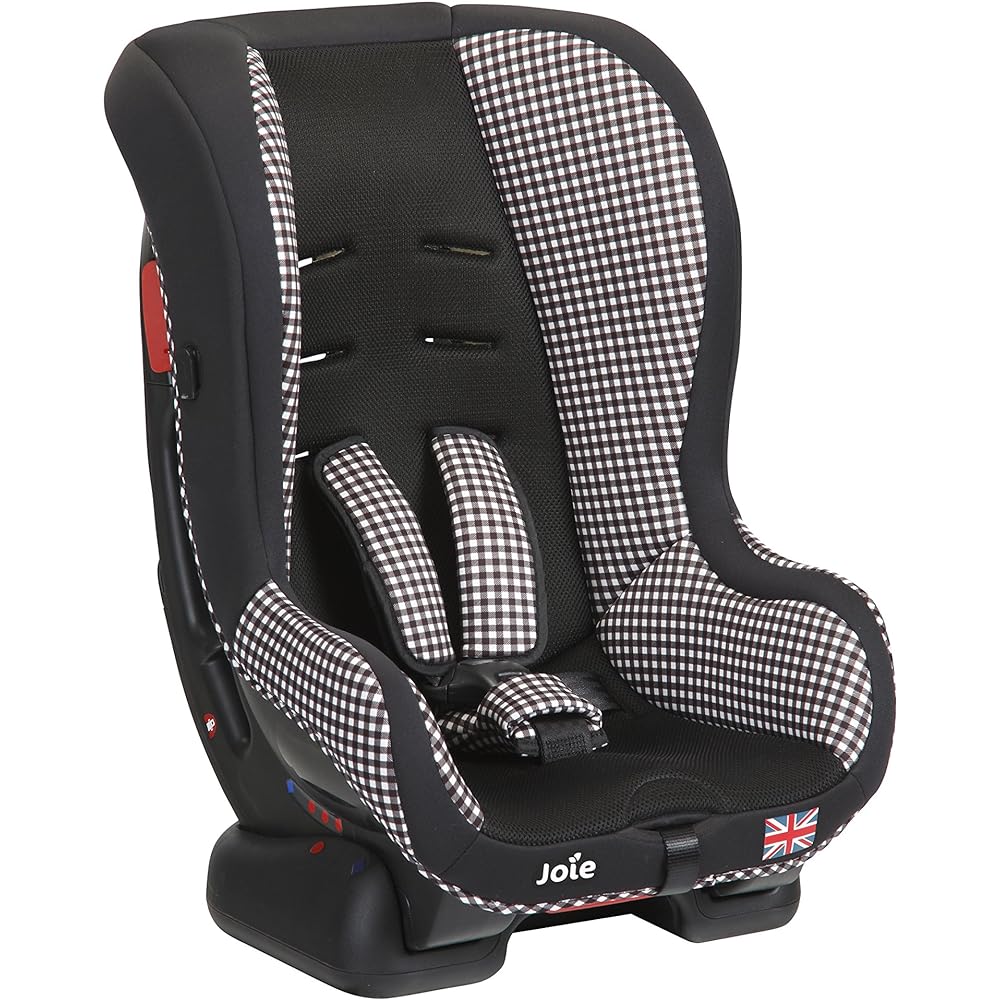 Joie Tilt Canopy Gingham Check Black 38823