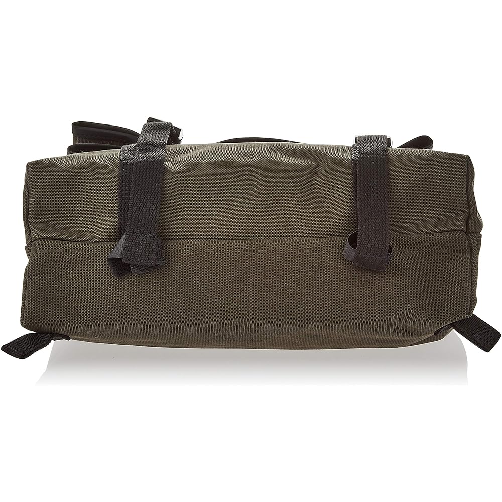 ROUGH&ROAD Easy Single Saddle Bag Cotton Khaki W36XD14XH30~35cm (Max Height) RR9110