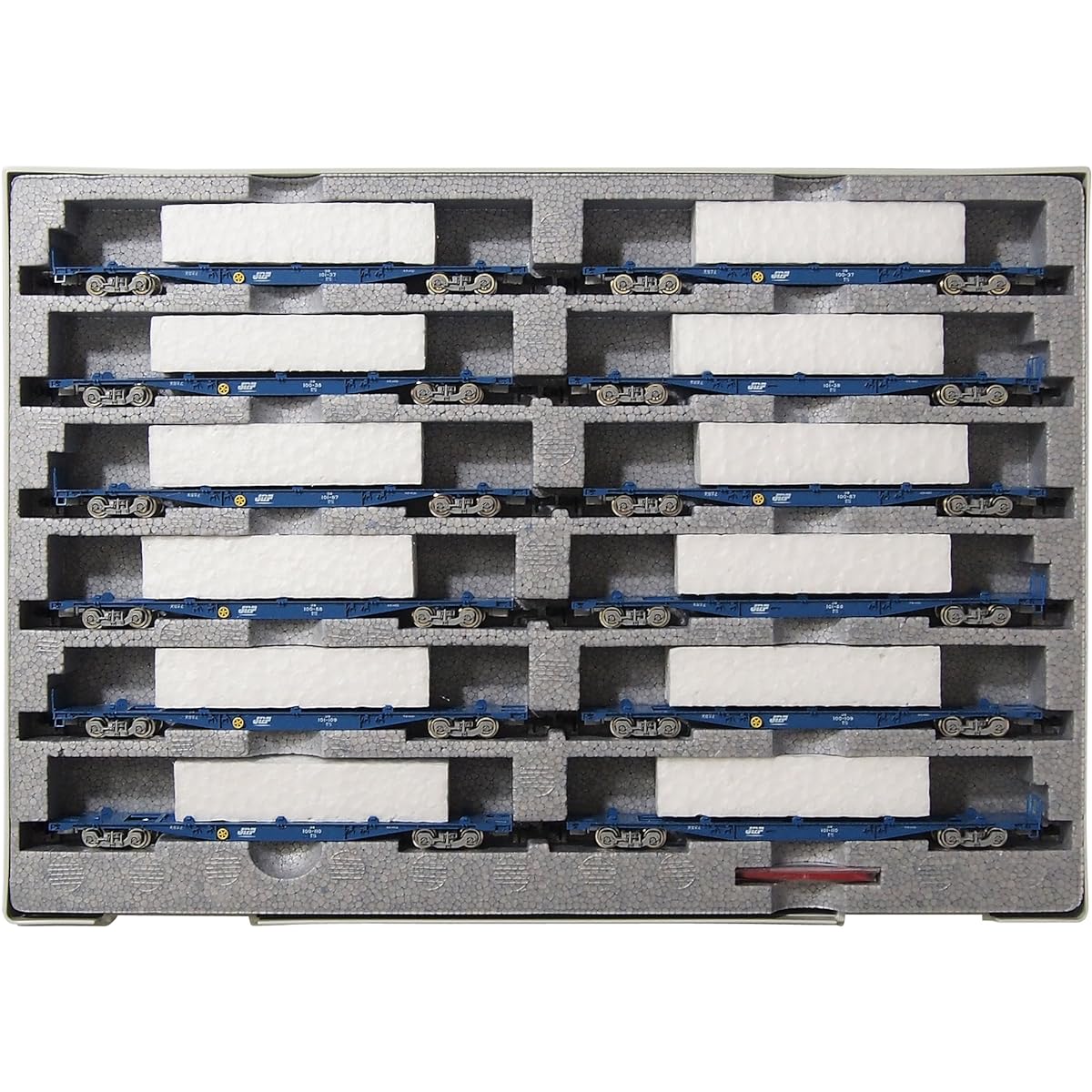 TOMIX N gauge Koki 100 101 type freight car set without container 92862 railway model freight car