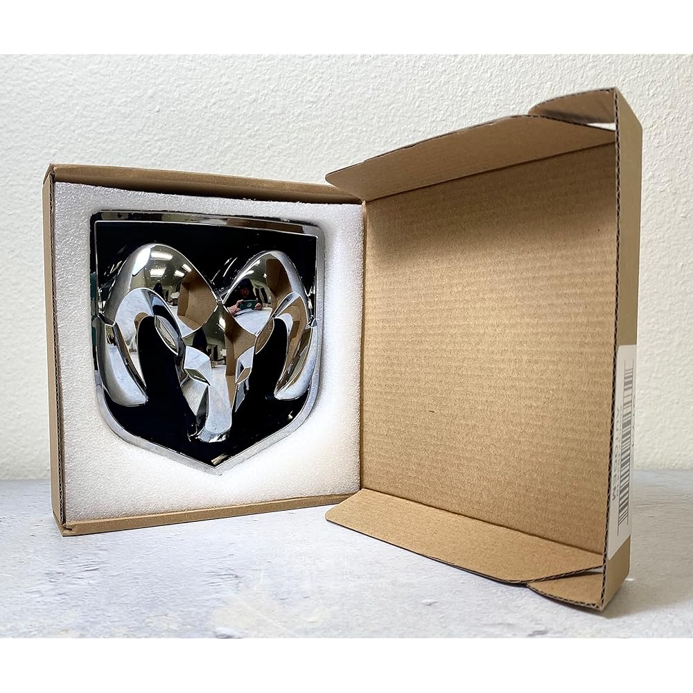 2009-18 RAM tail gate emblem, chrome.