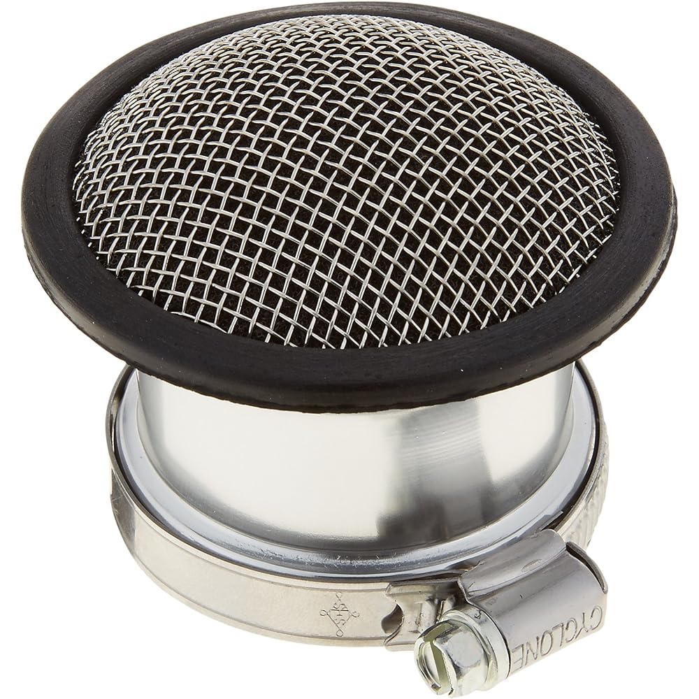 Kijima Motorcycle Bike Parts Air Funnel Net Type Silver Inner Diameter 50mm APE50/100 102-4266
