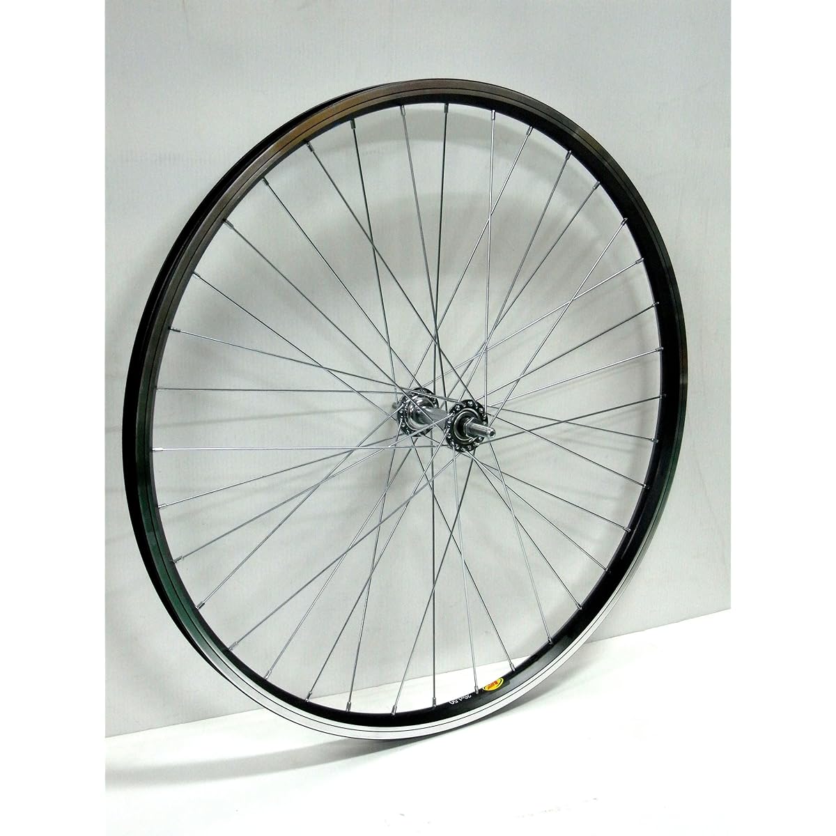 Asahi Cycle Aluminum Black Rim 700c Front Wheel XFB70