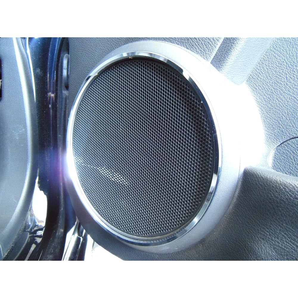 mut-Honda FIT Fit FITHybrid Fit Hybrid FITSHUTTLE Fit Shuttle FITSHUTTLE Hybrid Front door speaker ring for Fit Shuttle Hybrid (chrome)