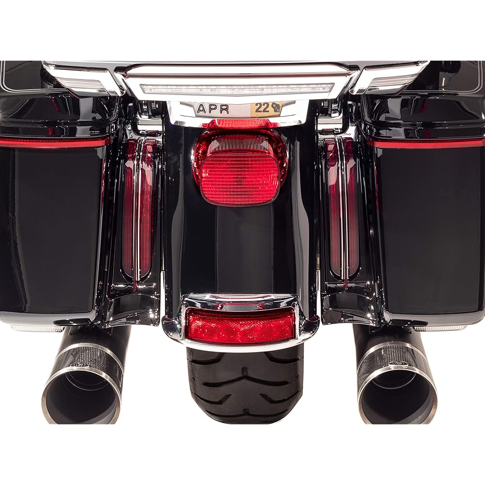 CIRO Filler Panel Light Ultra Road King Red LED and Red Lens Black