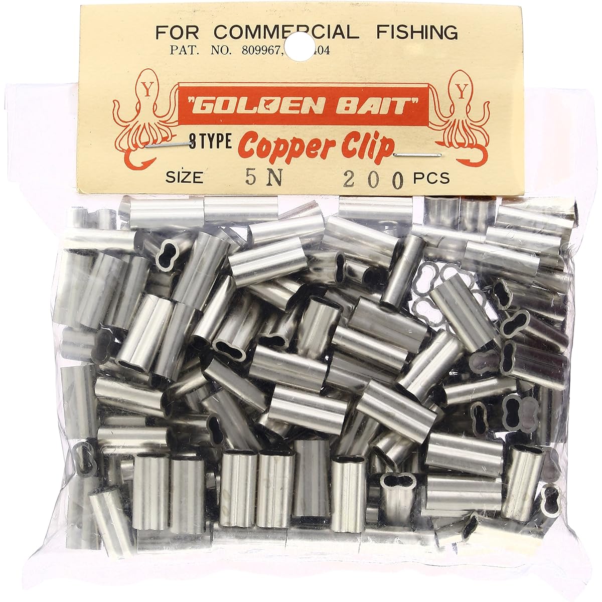 YAMASHITA LP Daruma Clip 5N 200 pieces