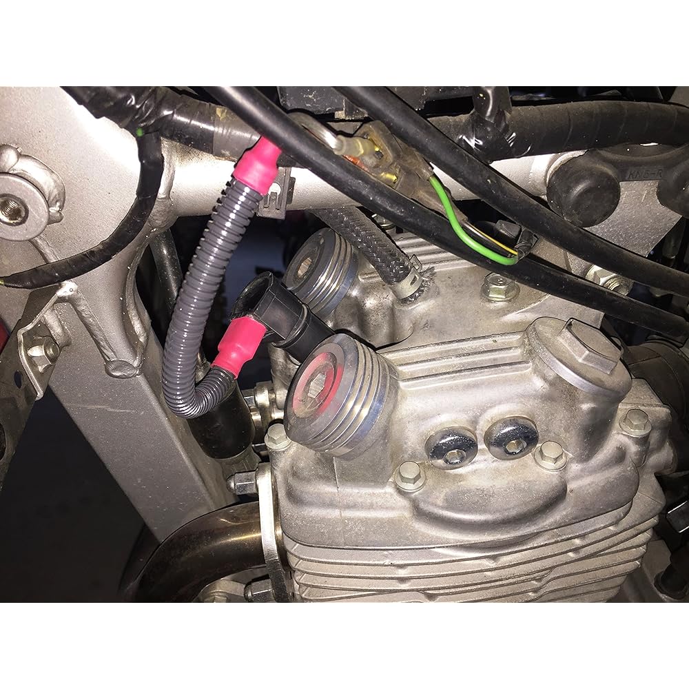 Twr XR600R PE04 Direct Tempered Plug Cap (Red) # xr600rdkpc
