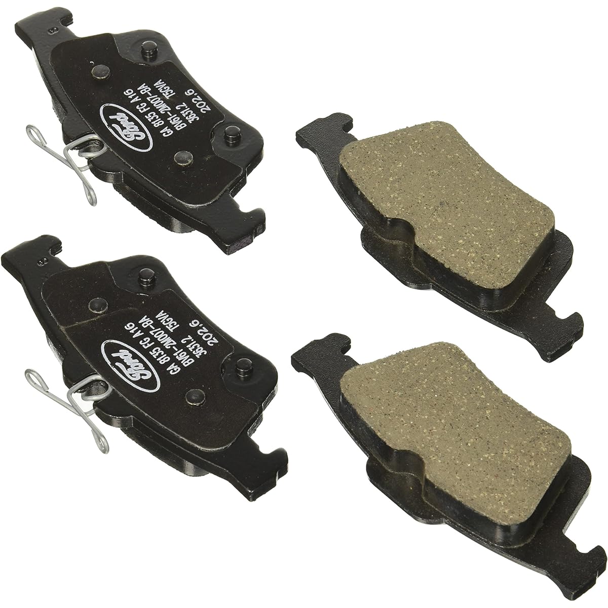 MotorCraft brf-13 rear brake pad