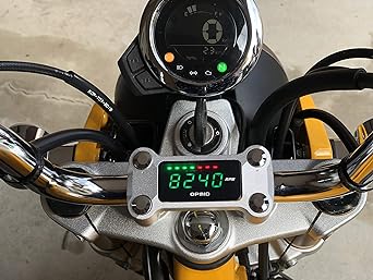 Opmid OPM Top Indicator Tachometer Silver Monkey 125 M1304SV