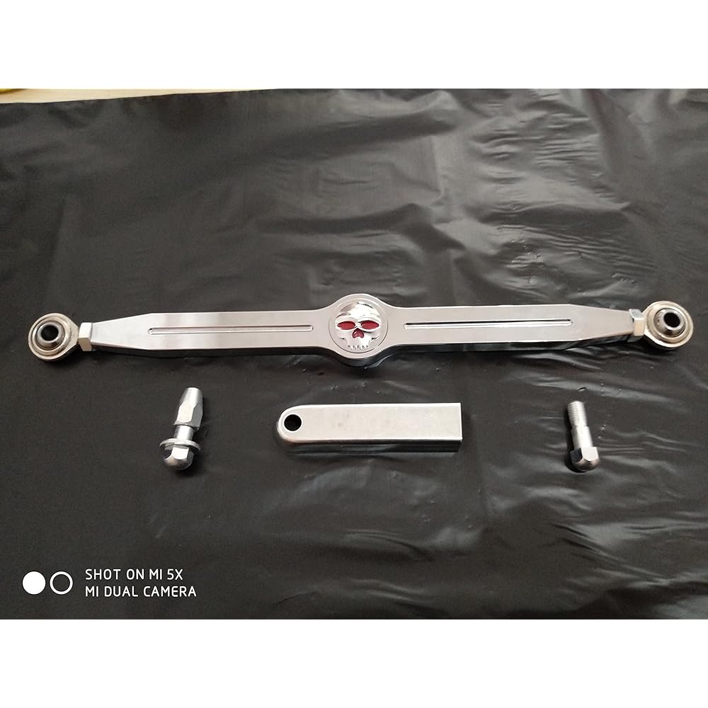 ESUBOSHI Chrome Skull Custom Gear Shift Rinkage Link Cruiser 1980-2018 Harley Davidson Street Glide Road Glide Harley FLHTC Softail Deluxe