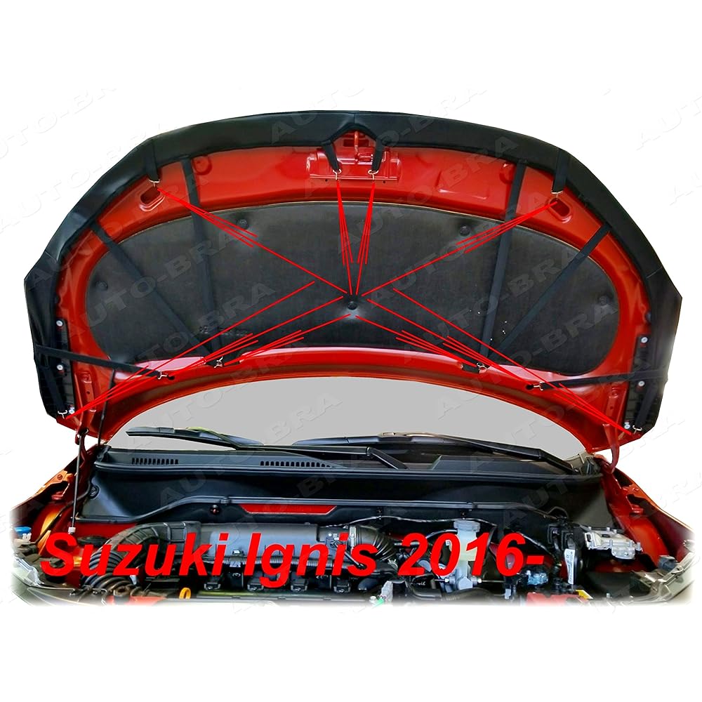 AB3-00034 Bonnet Protector SUZUKI IGNIS Suzuki Ignis FF21S type (2016-) HOOD BRA Food Guard Bra (Bug Guard)