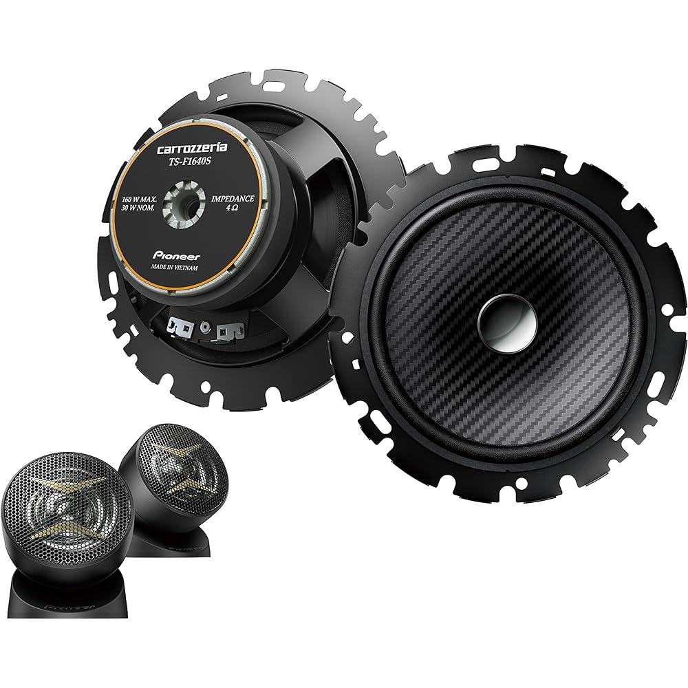 Pioneer Speaker TS-F1640S 16cm Custom Fit Speaker Separate Way
