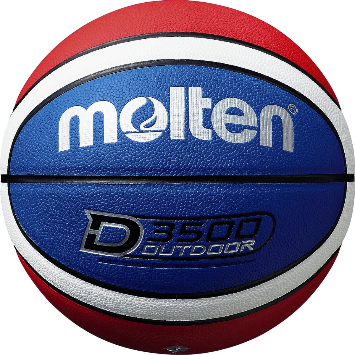 Molten Basketball D3500 B6D3500-C Blue x Red x White