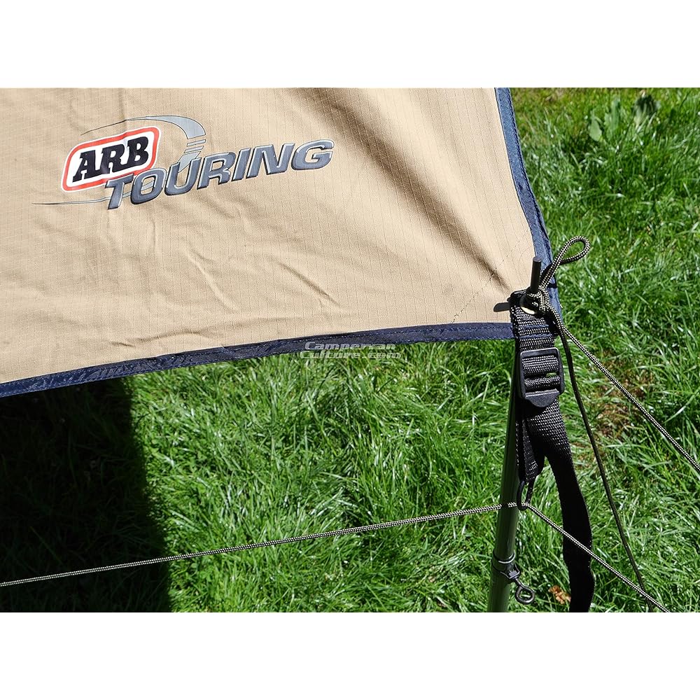 The ARB 813301 ARB 814301 Front Wind Break fits perfectly on the front of an ARB -turned 1250mm front, ideal for the protection of additional rain, and provides shade and sunburn prevention.