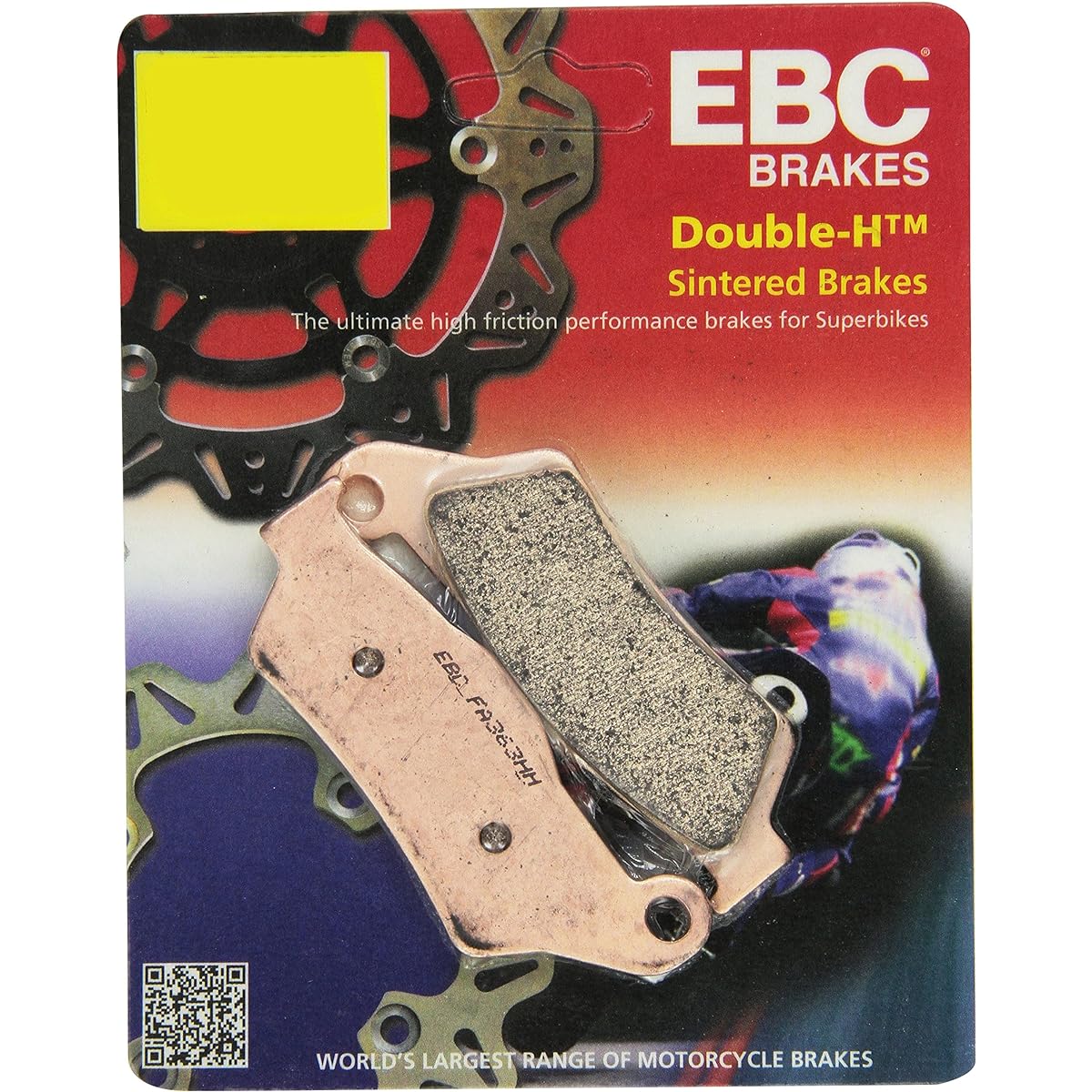 EBC BRAKES Disk Brake Pad Set Black FA363HH