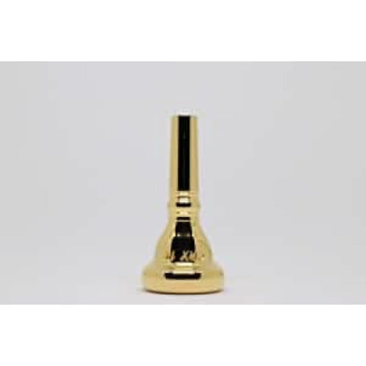 willie's Custom Brass Willie's Cornet Mouthpiece CRX Vcup Cornet Short Shank GP Finish (1V)