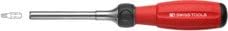 PB SWISS TOOLS 6.35 Insert Swiss Grip Replacement Ratchet Driver Handle for C6/E6 Bit Series Twister Total Length 228mm 8510.R-100