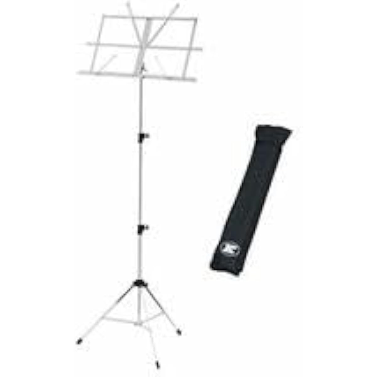 Kikutani Music Stand, Folding Type, KMS-3, Chrome Plated