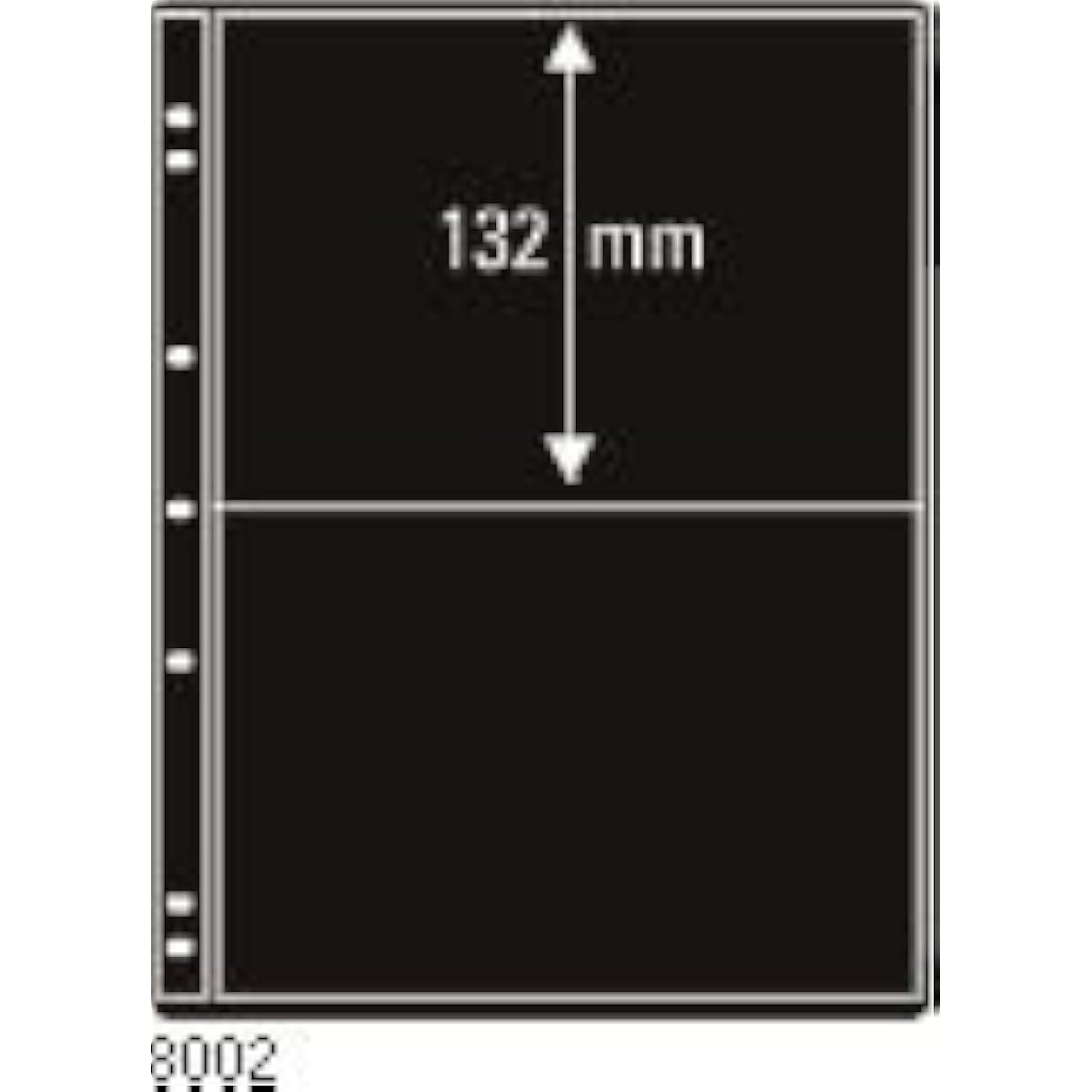 PRINZ PRO-FIL System 8002 5 sheets 2 pockets 132 x 195 mm