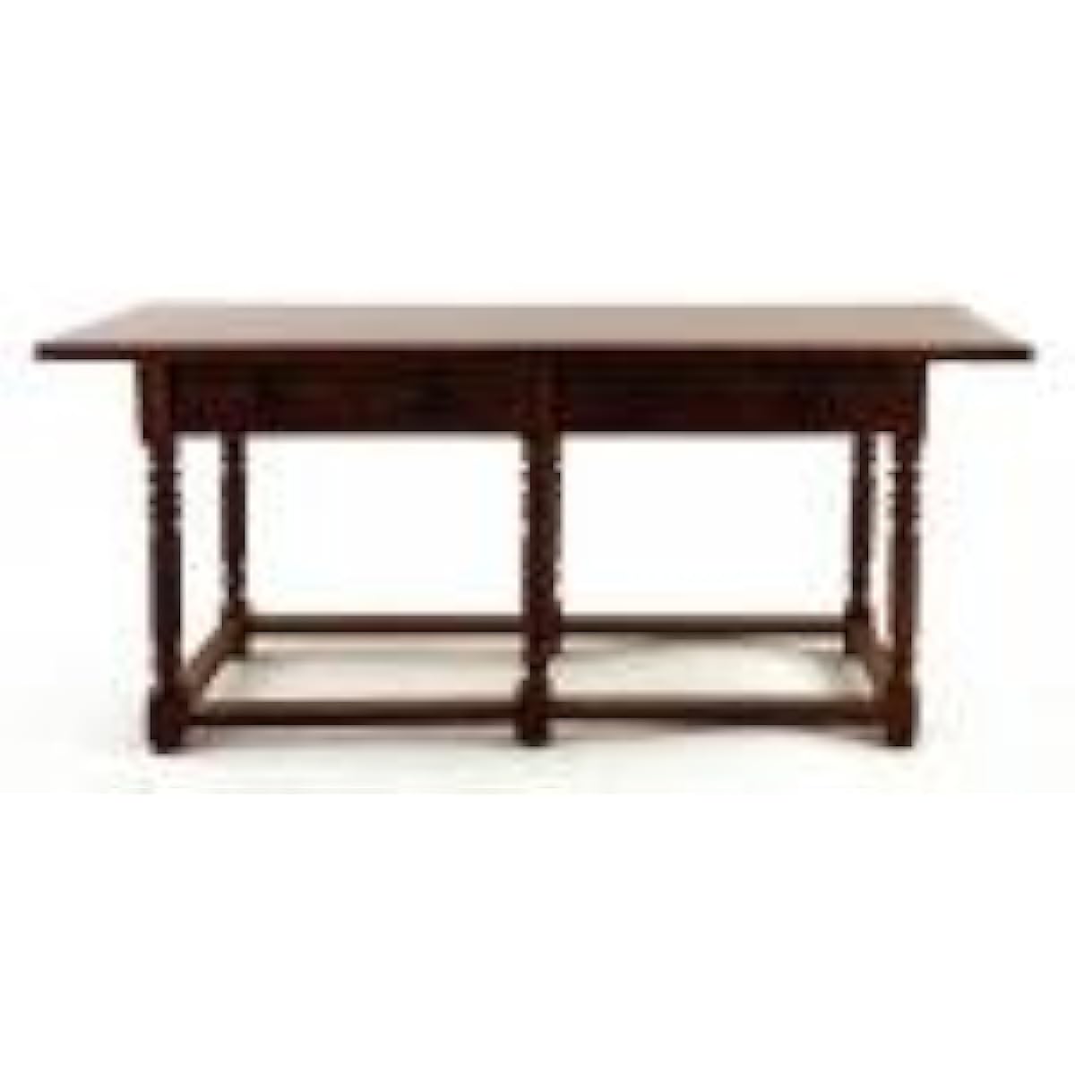 Melody Jane Dollhouse Spanish 17C Walnut Refectory Table Miniature JBM Furniture