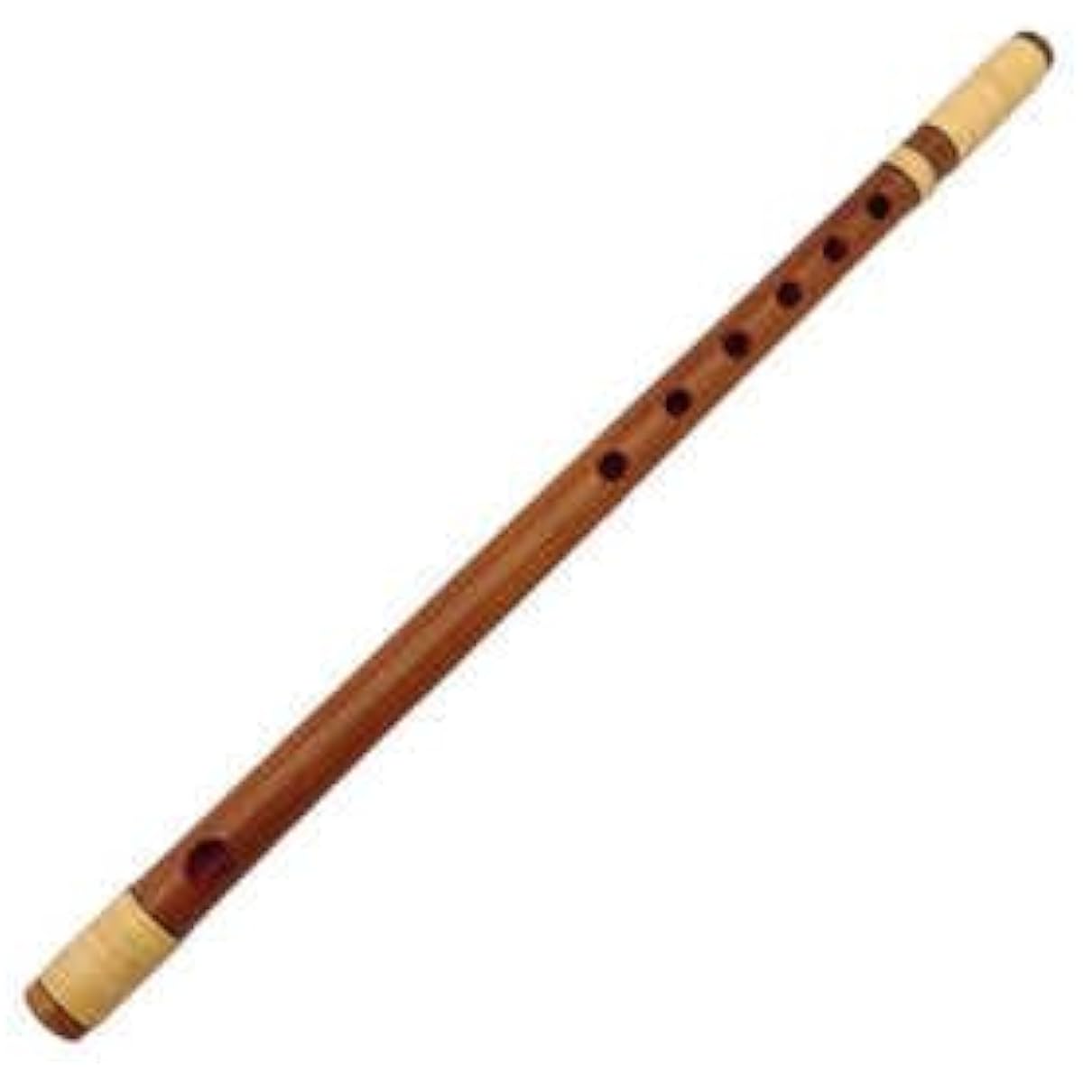Classical Shinobue Maruyama Rattan-wrapped 6-hole 7-tone / Flute bag set Comes with our original flute bag Bamboo Shinobue Shisuiryu Shinobue
