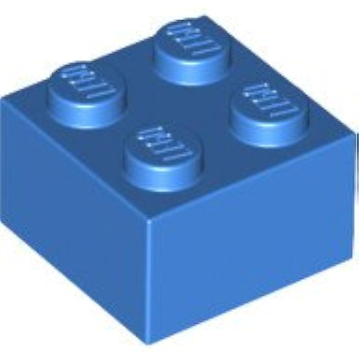 Lego Brick Blue 2x2. Pack of 50.