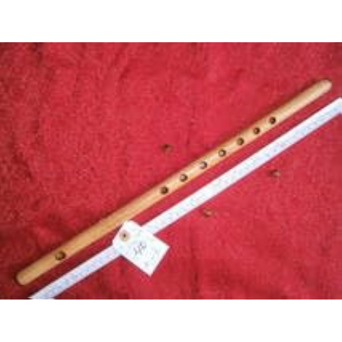 40 For beginners, burnt bamboo, transparent finish, classical style, seven holes, six tuning, made by Negishi Shinobue Workshop