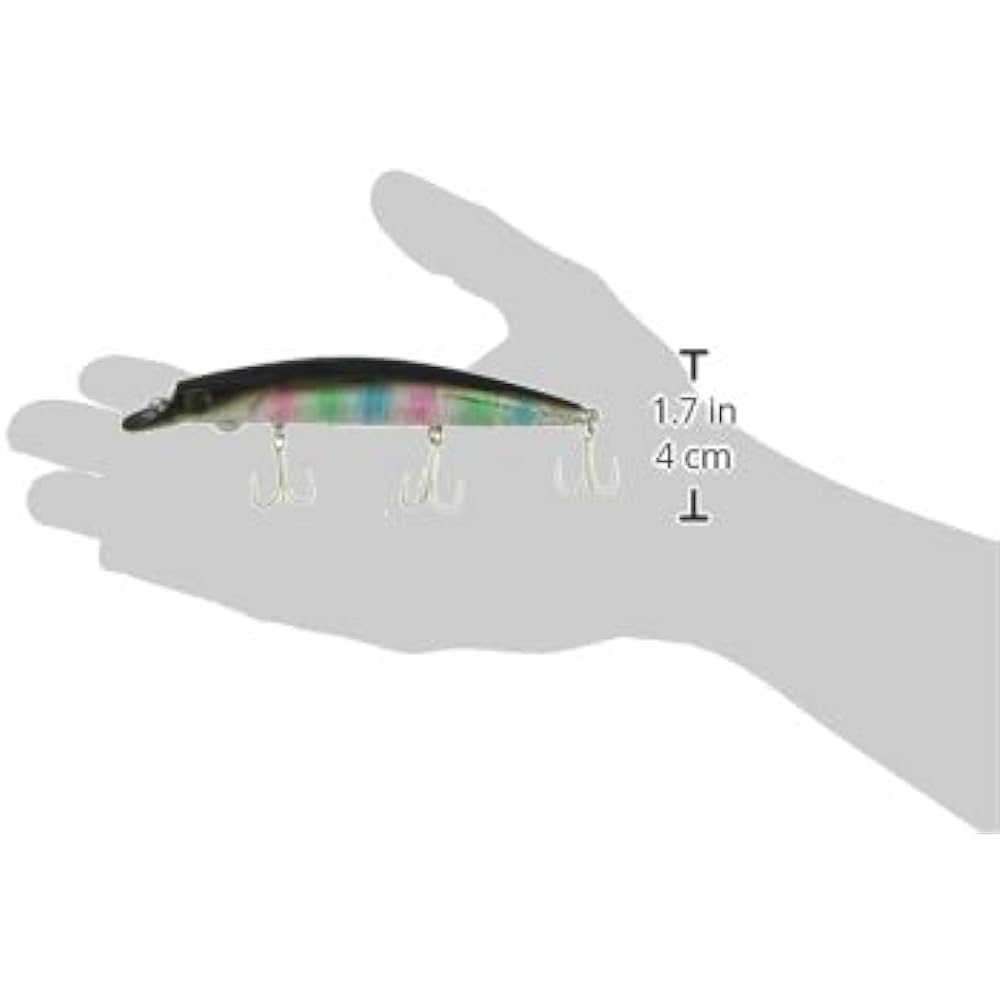 Valley Hill Minnow Jado Ada 125 Teufel 09 Black Can. Lure