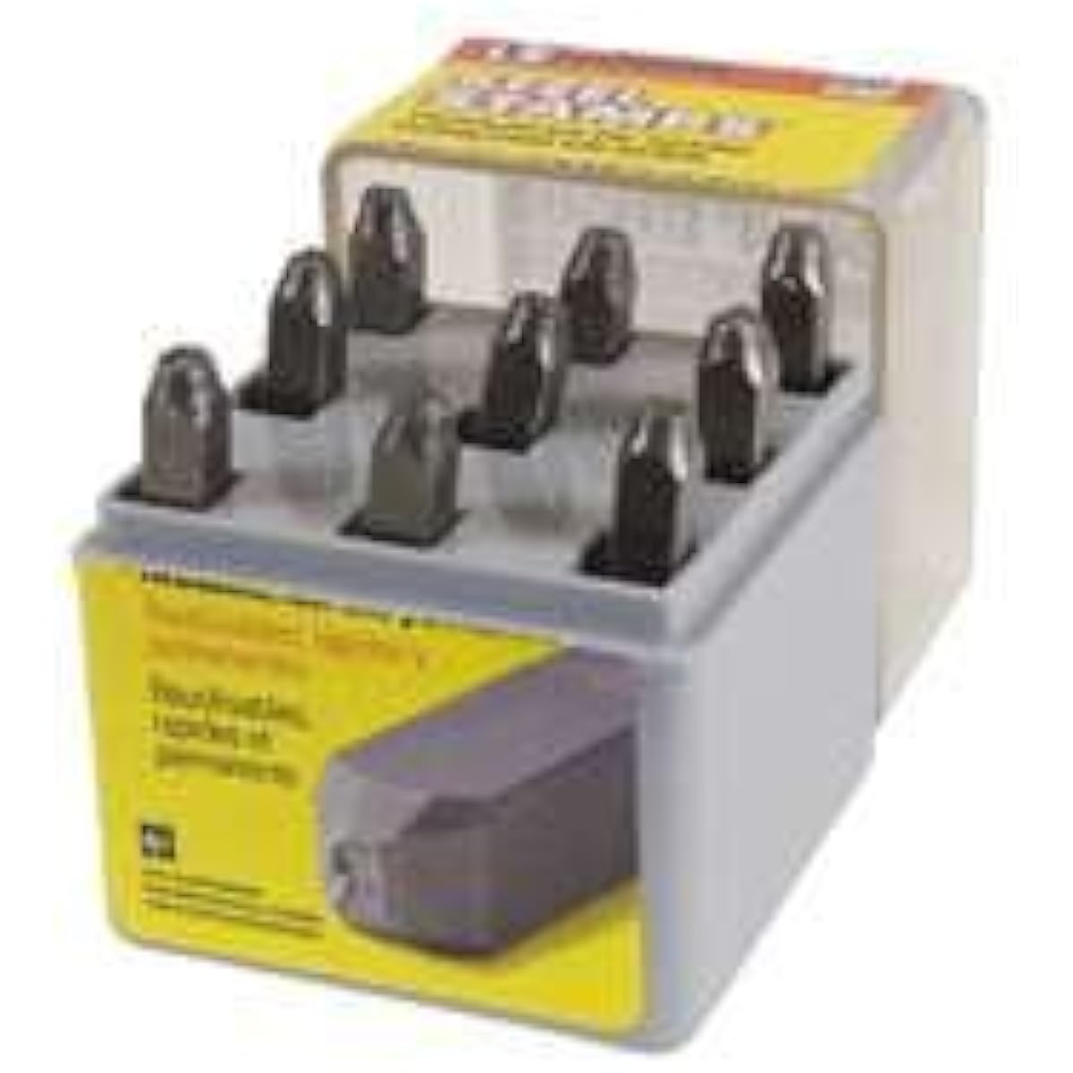 Ch Hanson Company 20541 .12 In. Number Steel Stamp 9-Set