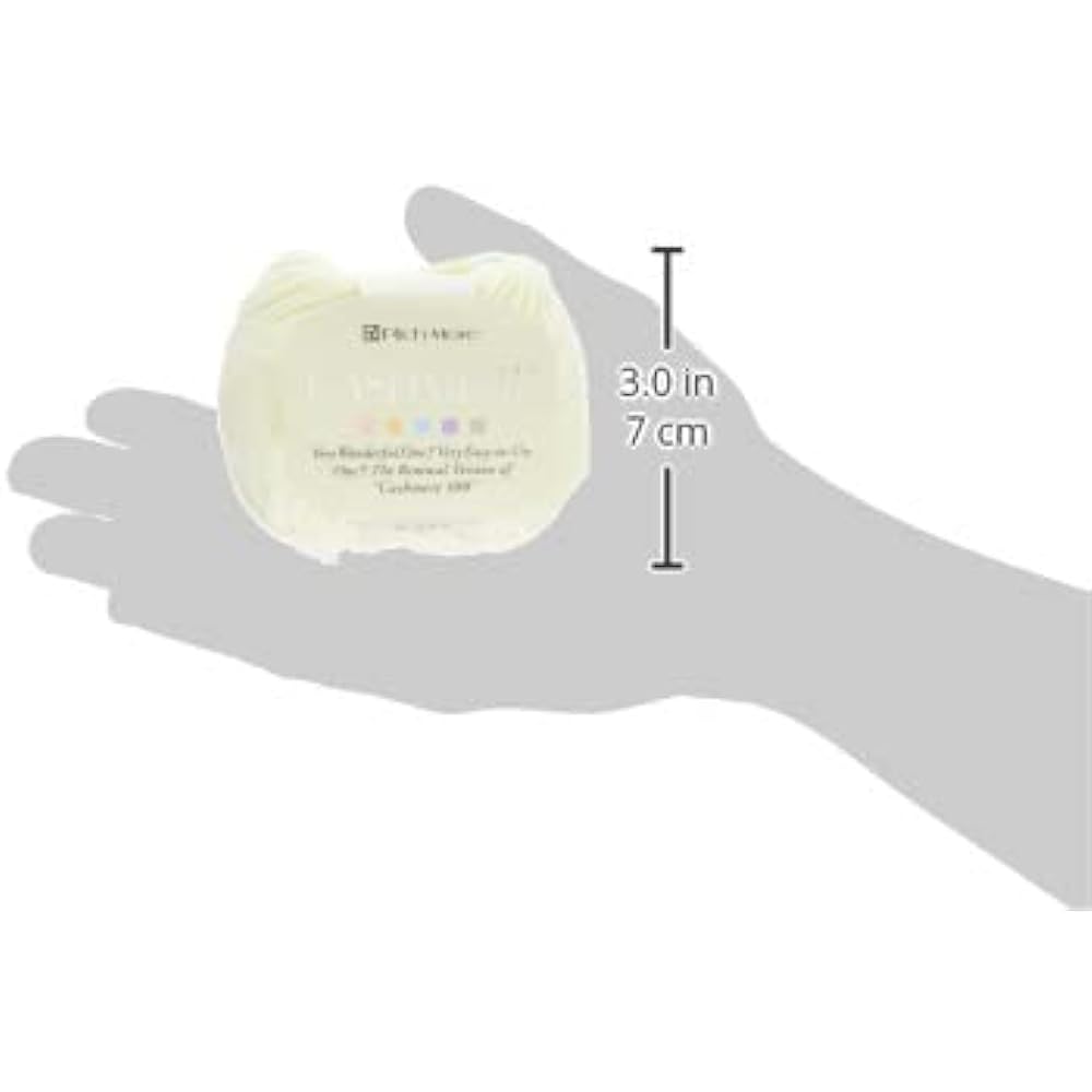 HAMANAKA Richmore Cashmere Wool Thick Col.105 Gray 20g Approx. 92m 5 Ball Set 3142